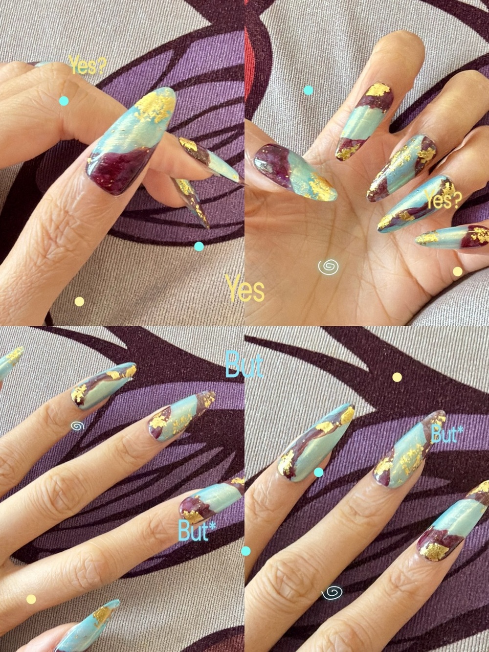 Date Night Nails🪞🌸 - Picture 4 of 4